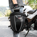 Carburant de moto Siège arrière Tail Side Microfibre cuir multifonctions étanche Cro