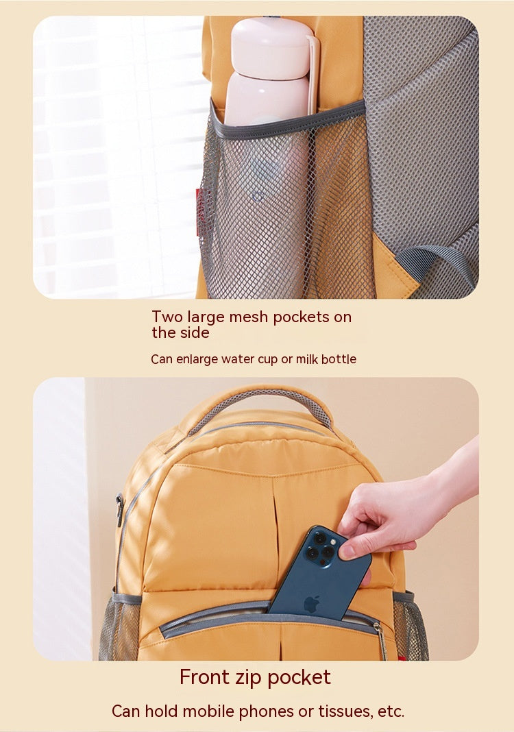 Sac bébé multifonctionnel en nylon imperméable