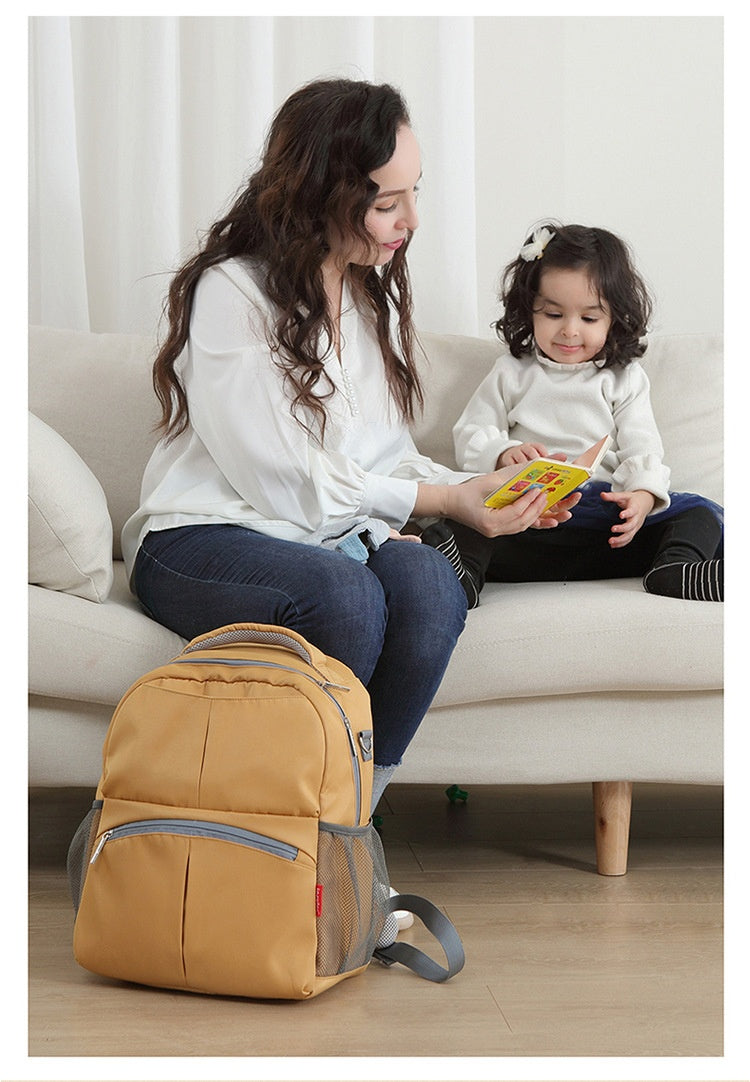 Sac bébé multifonctionnel en nylon imperméable