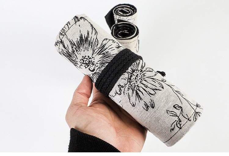 Crayon à haute capacité en toile imprimée japonaise
