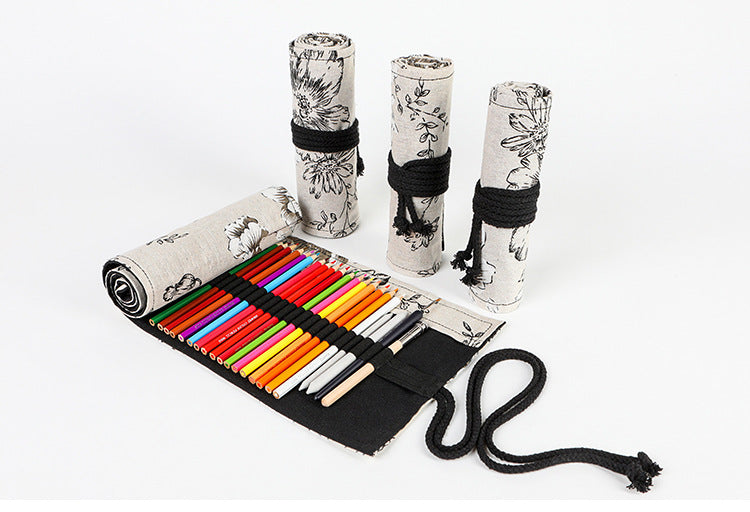 Crayon à haute capacité en toile imprimée japonaise