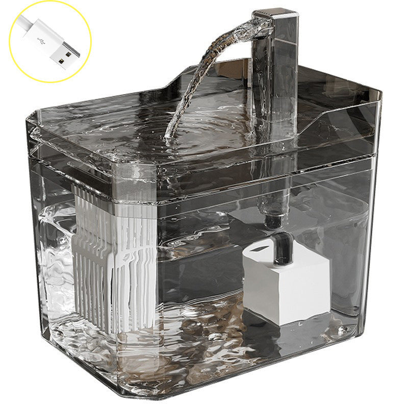 Fontaine d'eau de chat Filtration et alimentation automatique