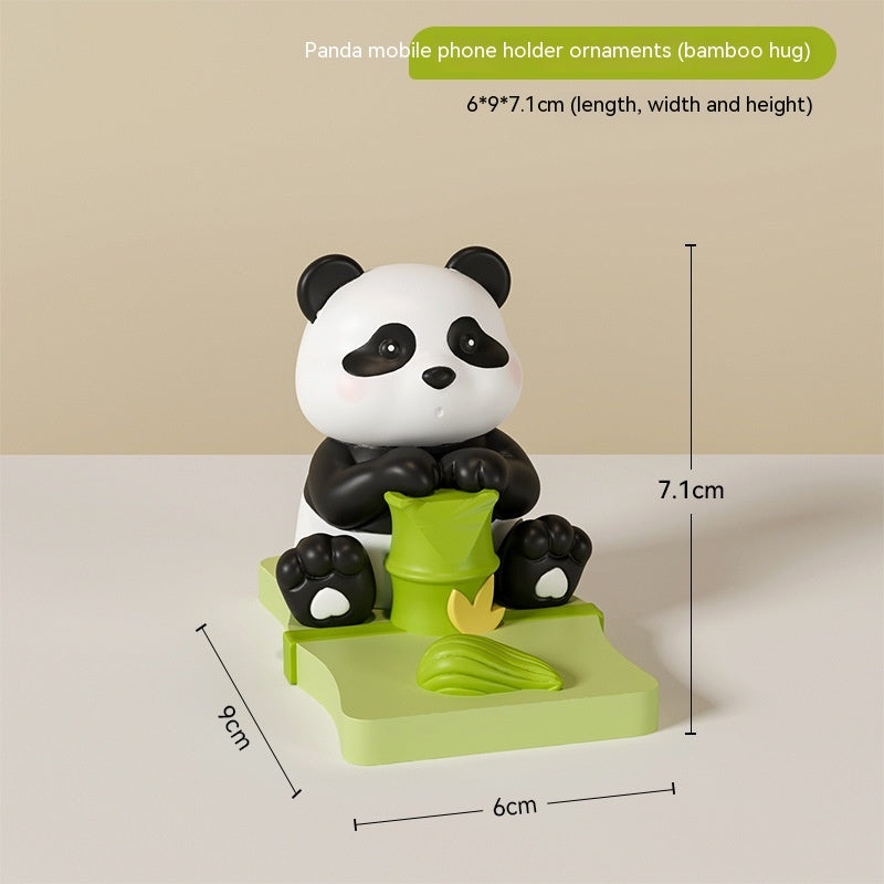 Support de bureau mobile mignon Panda