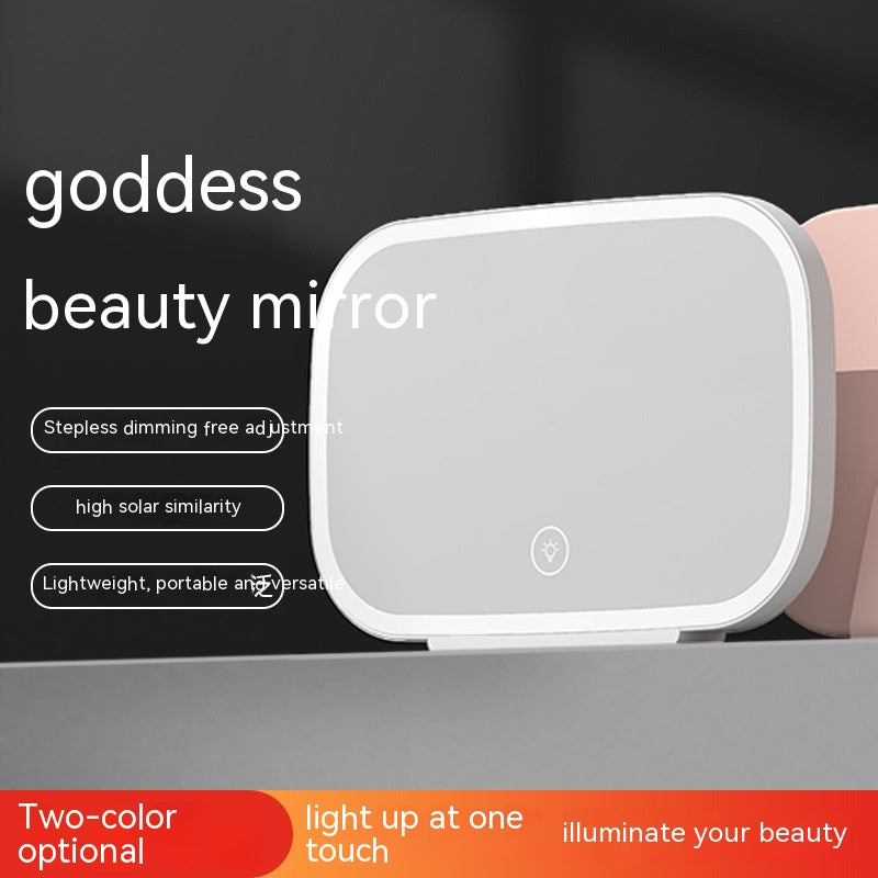 Voiture Portable Maquillage LED lumière Soleil Visière Vue arrière Miroir Déesse Intérieur