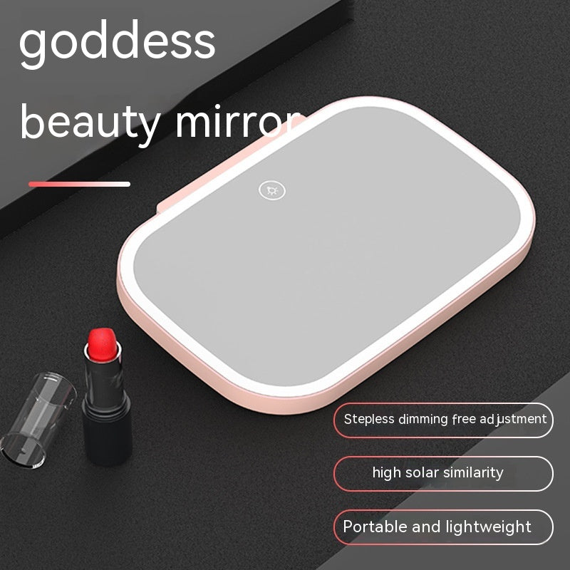Voiture Portable Maquillage LED lumière Soleil Visière Vue arrière Miroir Déesse Intérieur
