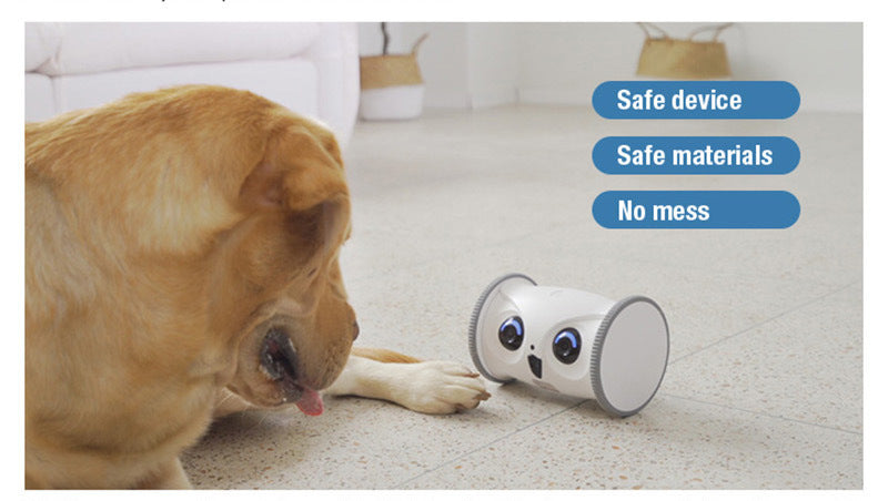 Jouet électrique pour chien en forme de chevreuil avec collations