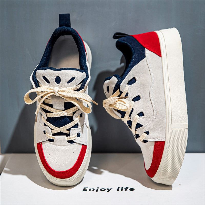 Chaussures de skateboard bas bas pour hommes