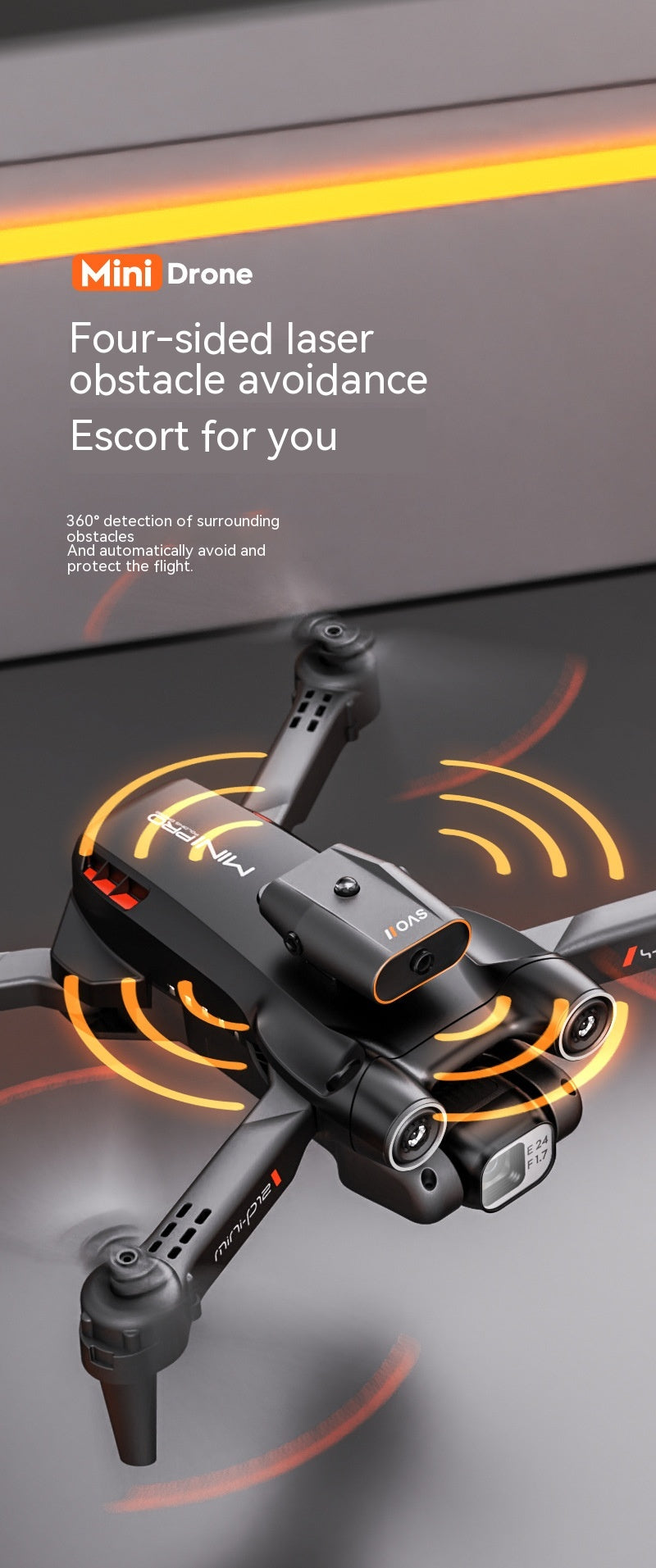 Télécommande sans pilote de véhicule Aérien Photographie HD Quadcopter Télécommande