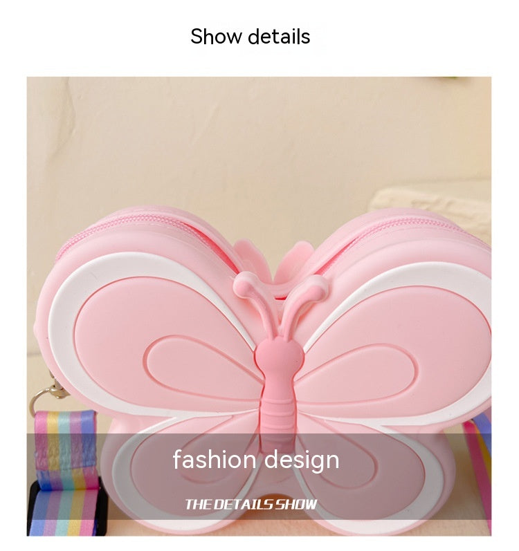 Sac à épaule en silicone mignon pour enfants