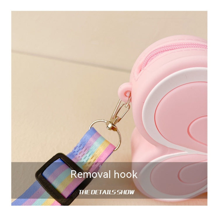 Sac à épaule en silicone mignon pour enfants