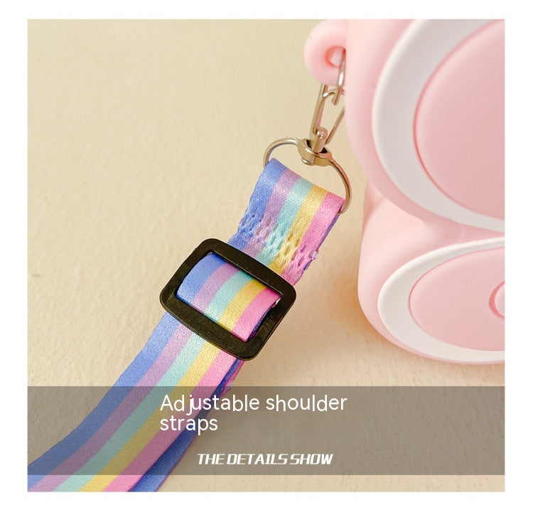 Sac à épaule en silicone mignon pour enfants