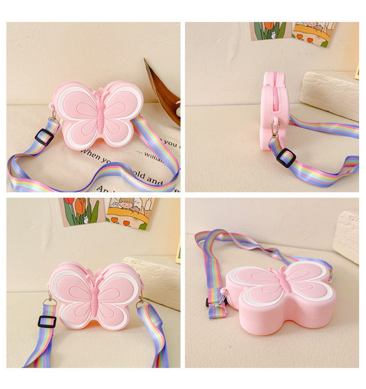 Sac à épaule en silicone mignon pour enfants