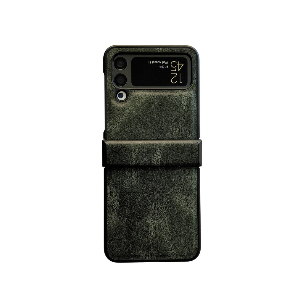 Housse de protection pliante en cuir d'affaires