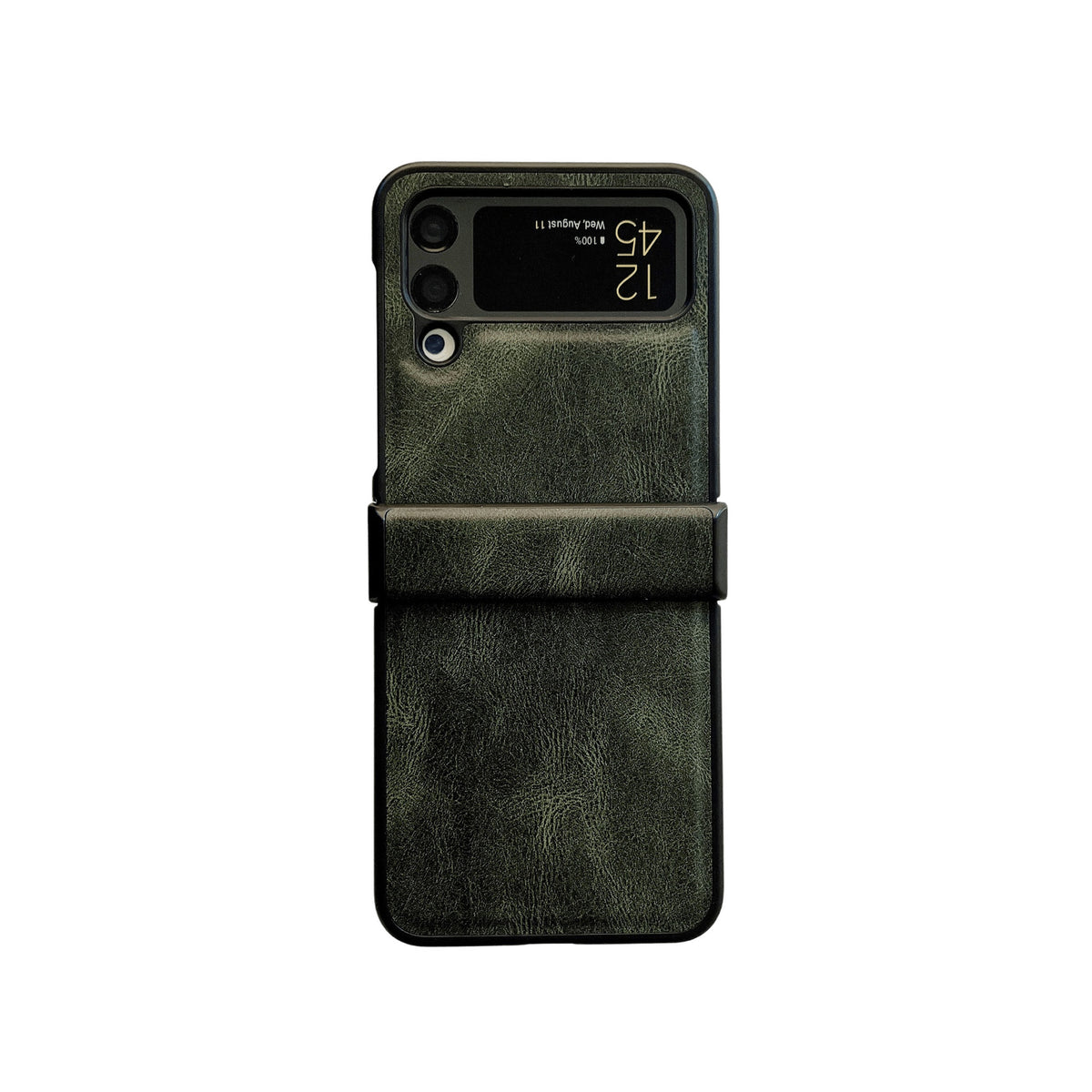 Housse de protection pliante en cuir d'affaires
