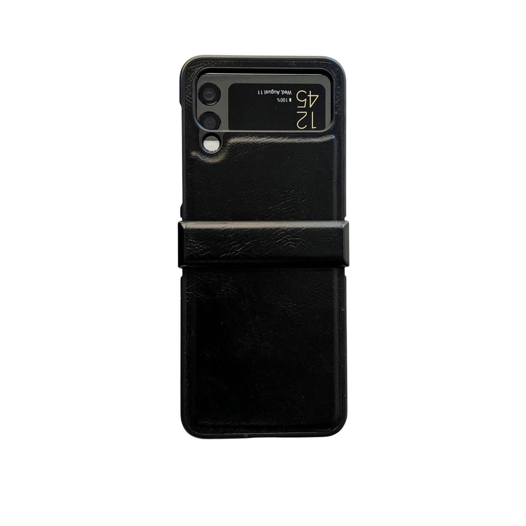 Housse de protection pliante en cuir d'affaires