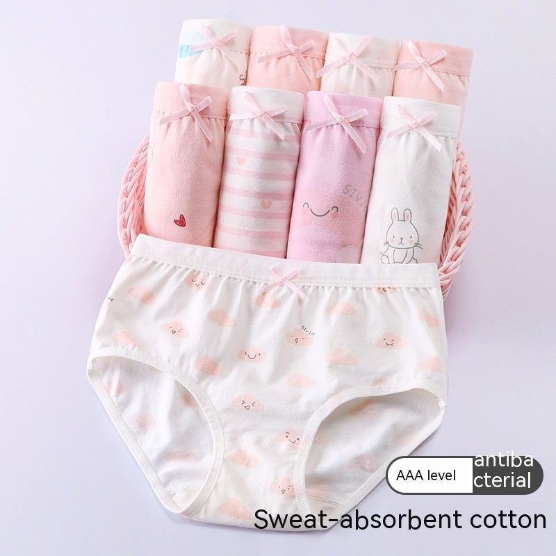 Sous-vêtements pour enfants Boxer en coton Triangle pour femmes