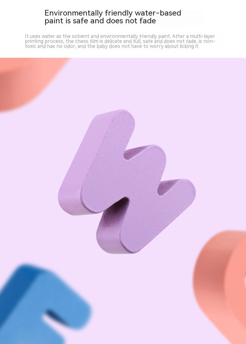 Puzzle pédagogique pour enfants Macaron Shape Recognition Board Grab Jouets en bois