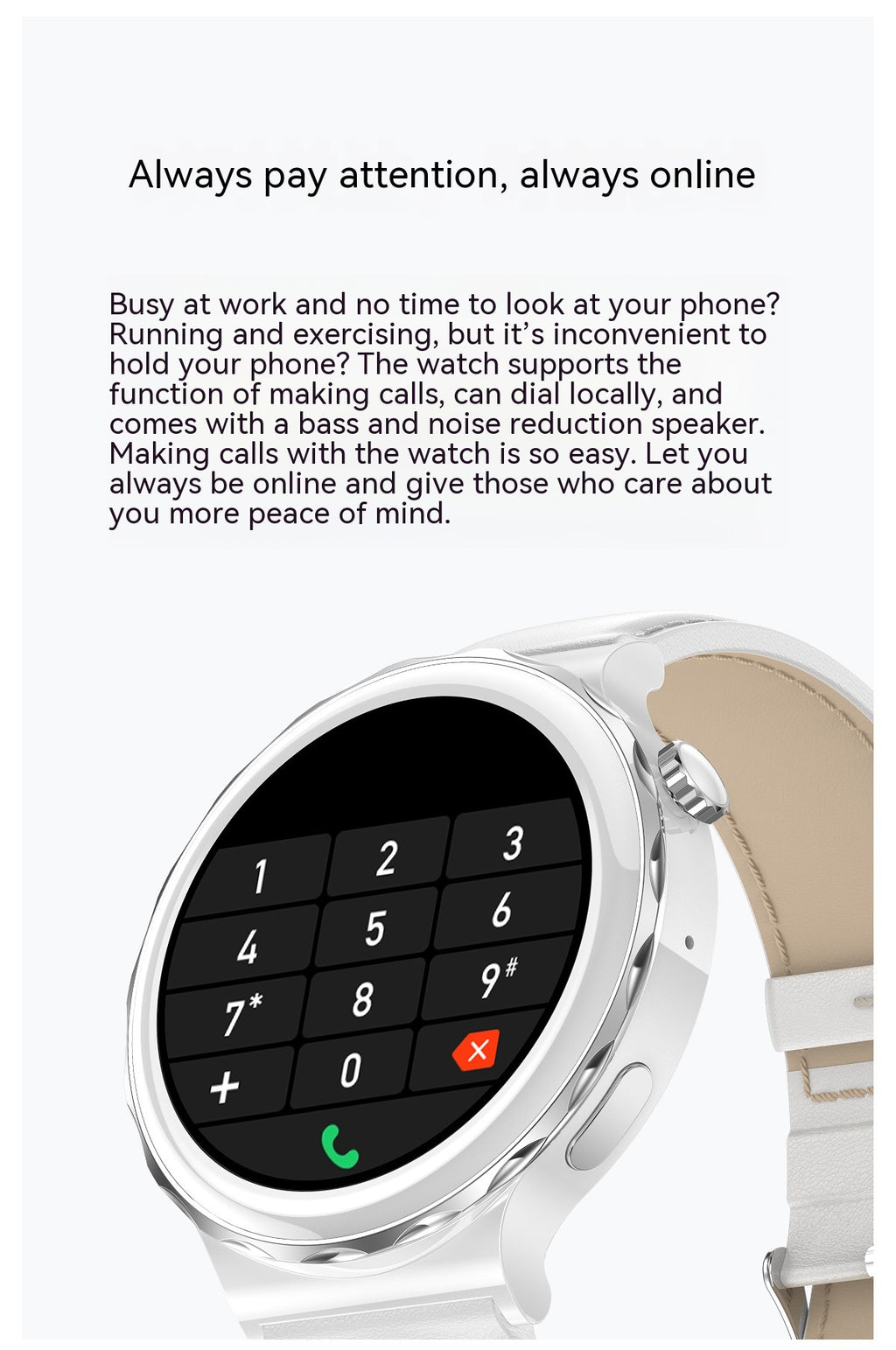 HK43 Bluetooth Calling Hors Ligne Paiement NFC Female Cycle Pedomètre Fréquence cardiaque AI Female Sma