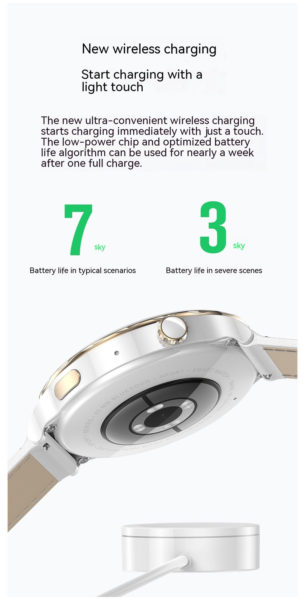 HK43 Bluetooth Calling Hors Ligne Paiement NFC Female Cycle Pedomètre Fréquence cardiaque AI Female Sma