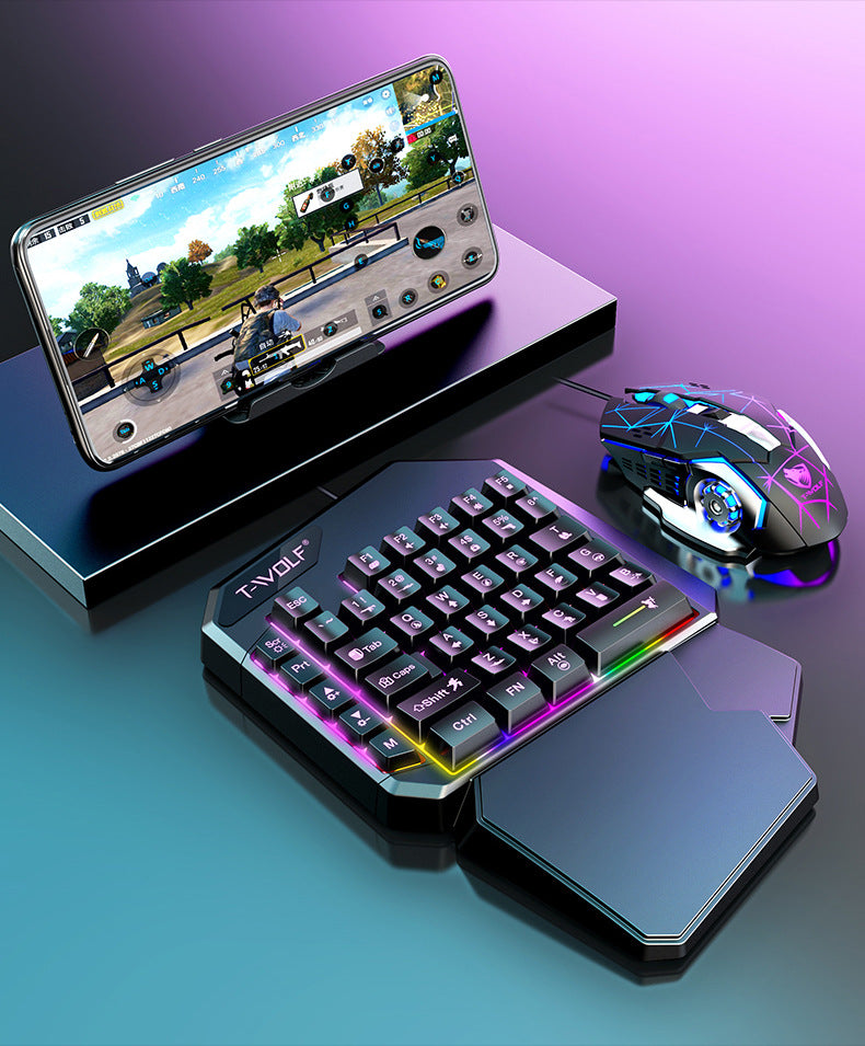 Clavier de souris à main simple Lei Lang TF900