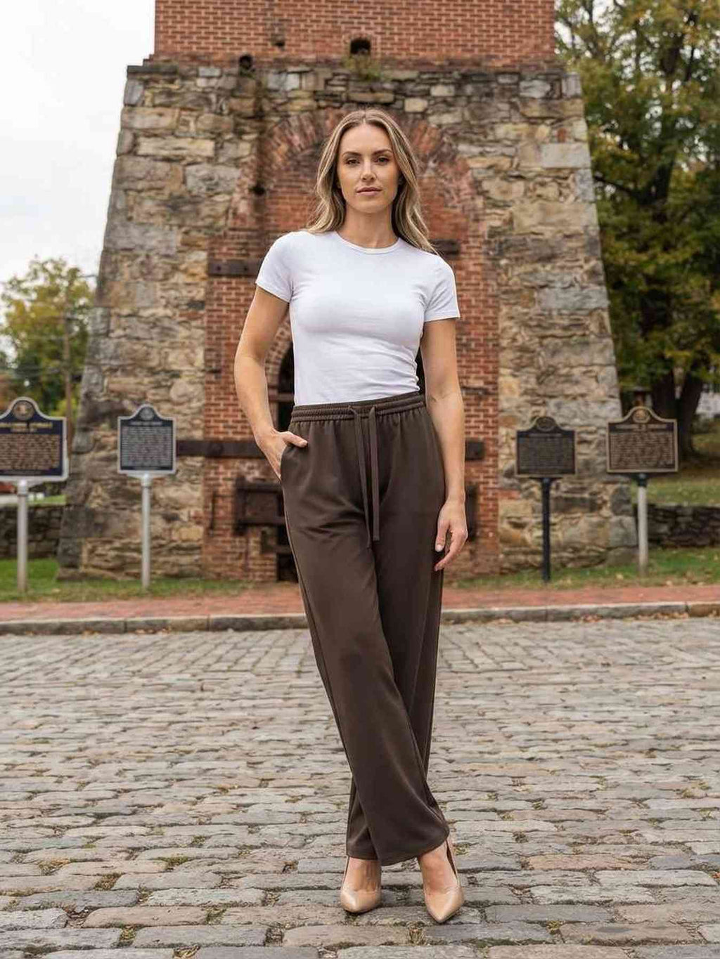 Ladies Long Trousers