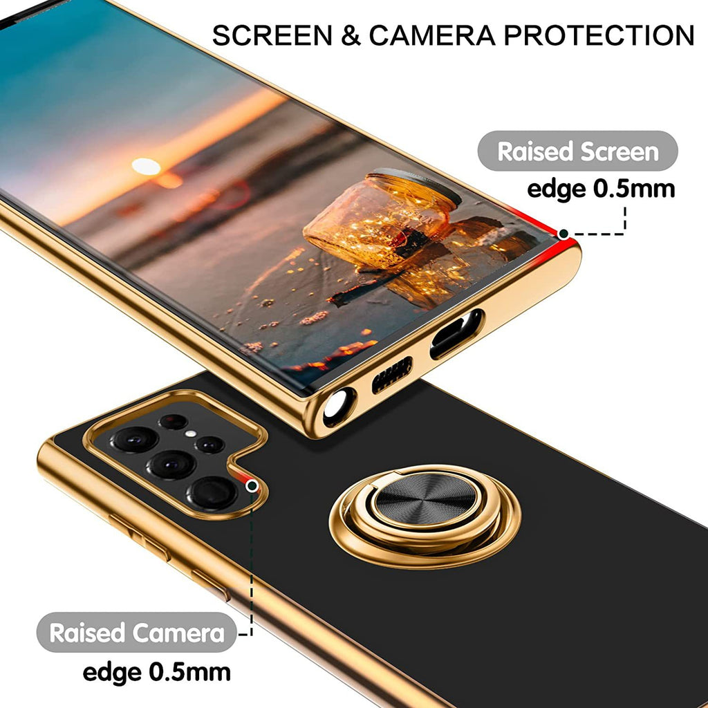 Applicable M54 Coque de téléphone 6D Bracket à bord Silicone Protection Sleeve Electroplati