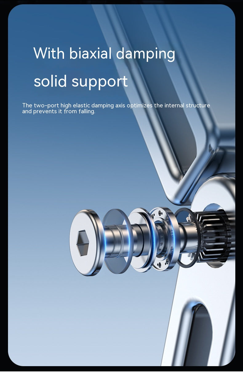Support magnétique de téléphone voiture suspension écran voiture 360 degrés rotative alliage en aluminium en métal