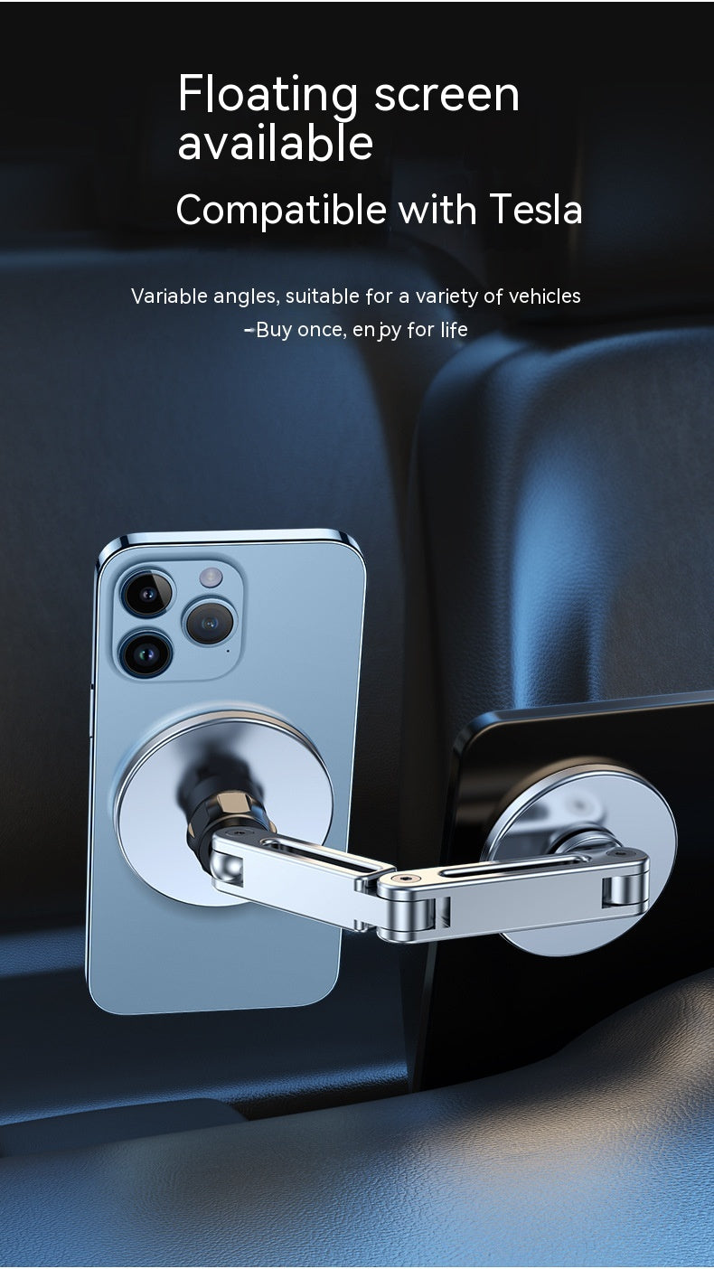 Support magnétique de téléphone voiture suspension écran voiture 360 degrés rotative alliage en aluminium en métal