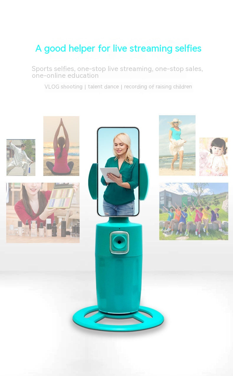Téléphone mobile et tir PTZ Bracket Intelligent AI reconnaissance faciale Live Selfie et Shoo