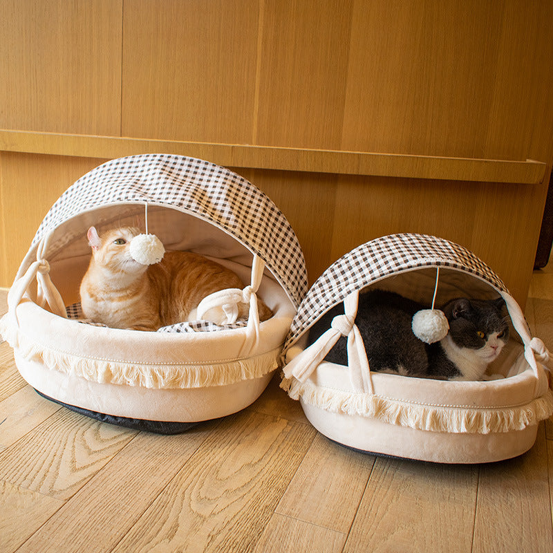 Berceau pour animaux de compagnie Four Seasons Kennel Lattice Cat Bed