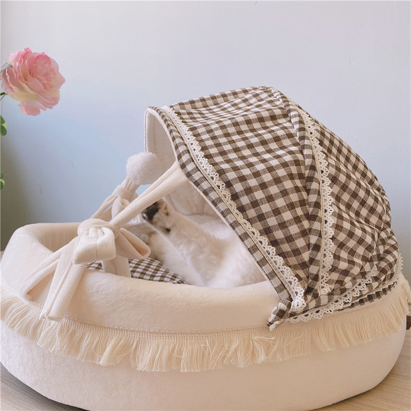Berceau pour animaux de compagnie Four Seasons Kennel Lattice Cat Bed