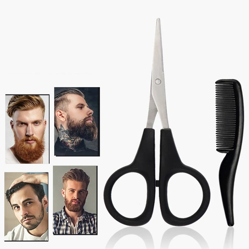 Modification faciale des cheveux Ciseaux Combinaison Plus Petit Peigne