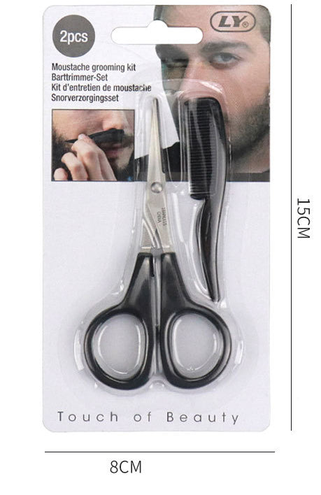 Modification faciale des cheveux Ciseaux Combinaison Plus Petit Peigne