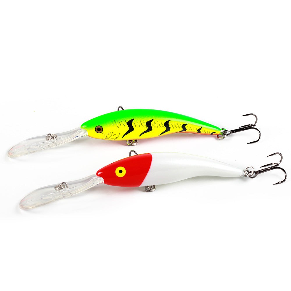 90mm14g Plaque flottante longue langue Lure