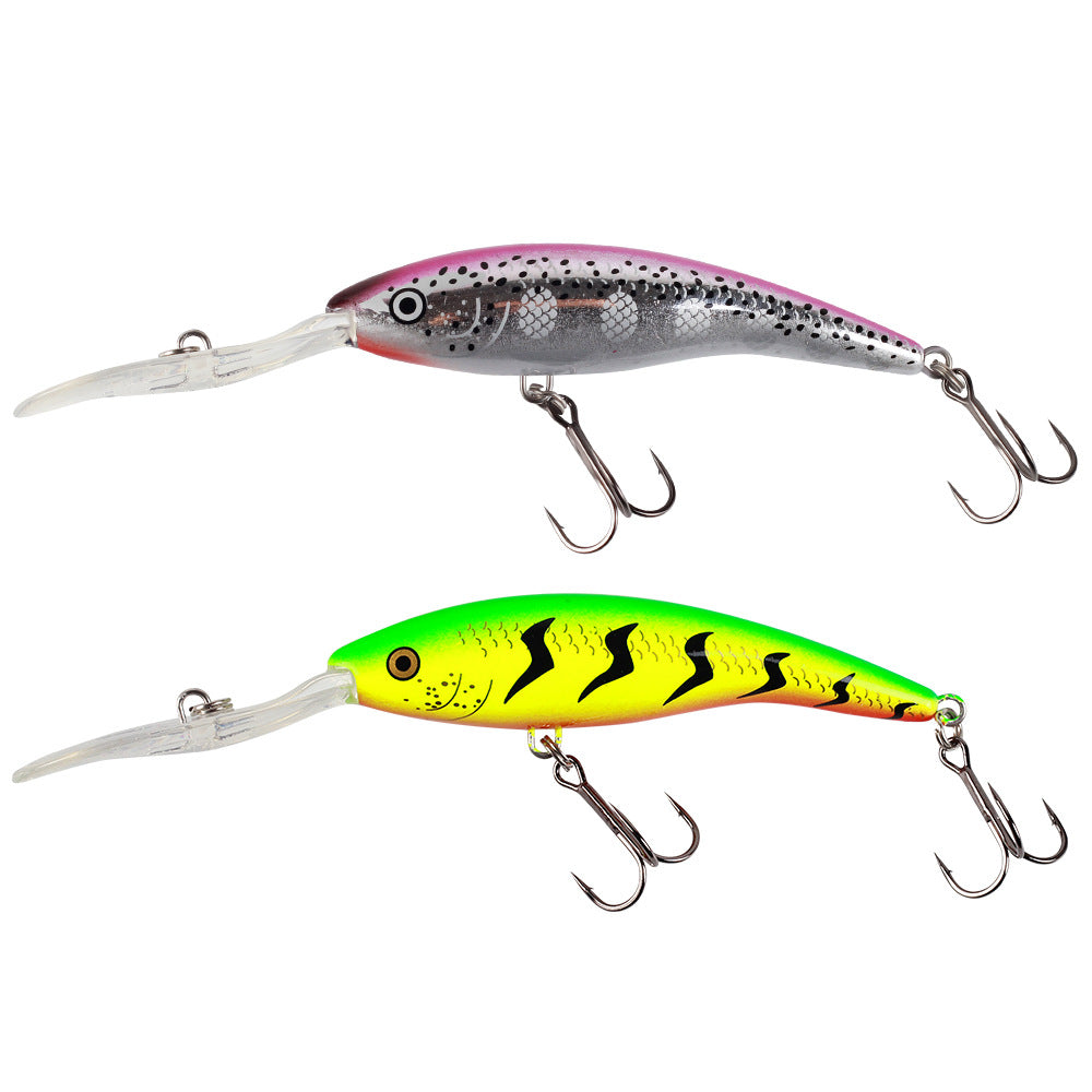 90mm14g Plaque flottante longue langue Lure