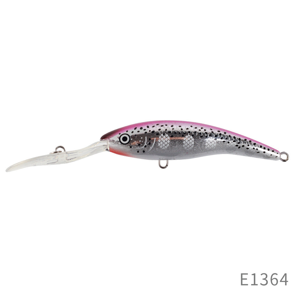 90mm14g Plaque flottante longue langue Lure
