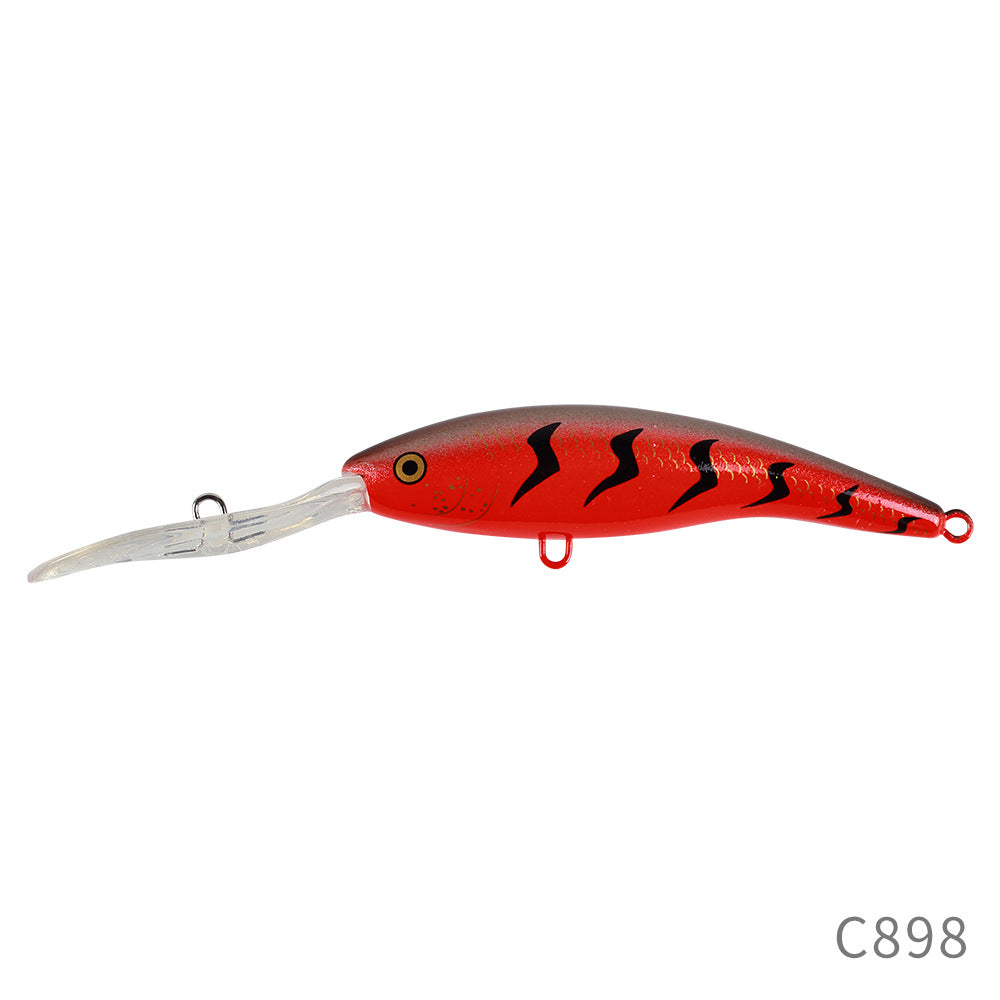 90mm14g Plaque flottante longue langue Lure