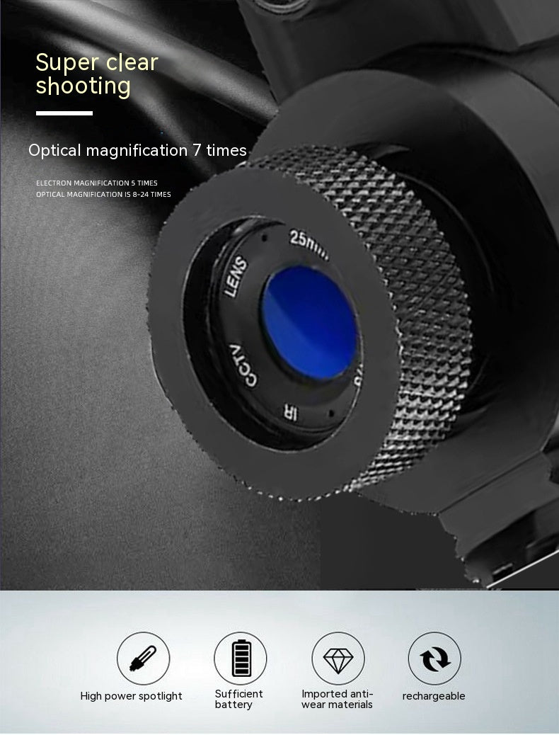 CYF-E Cursor Night Vision Instrument Téléscope infrarouge HD Set Laser Buting