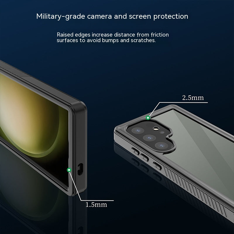 Coque de téléphone étanche en plastique Sports extérieurs Couverture de protection scellée résistante aux chutes