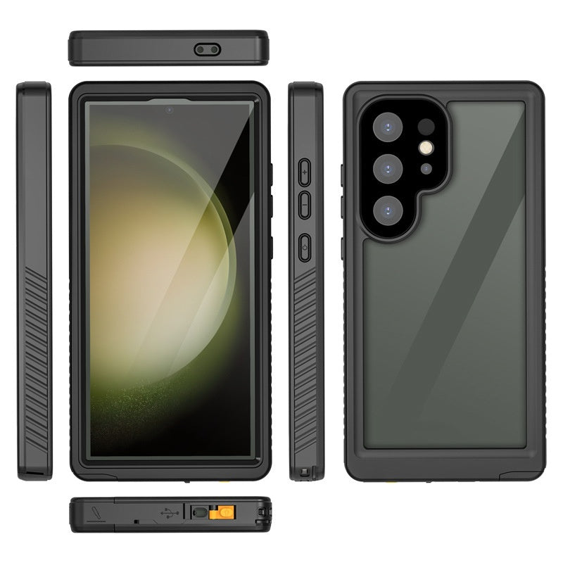Coque de téléphone étanche en plastique Sports extérieurs Couverture de protection scellée résistante aux chutes