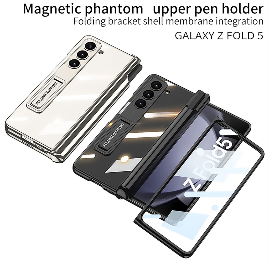 Porte stylo à charnière magnétique à fantôme transparent