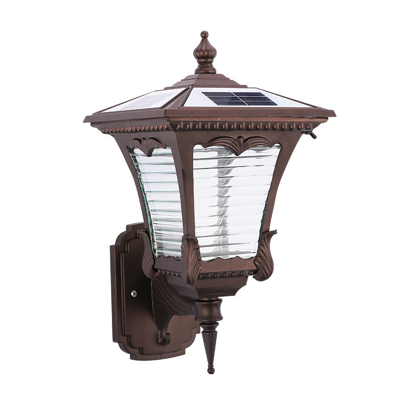 Outdoor Solar Wall Light Household Yard Lamp