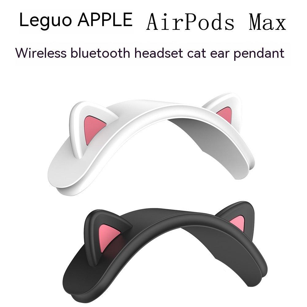 Casque Bluetooth sans fil Silicone Cat Ear Manche de protection