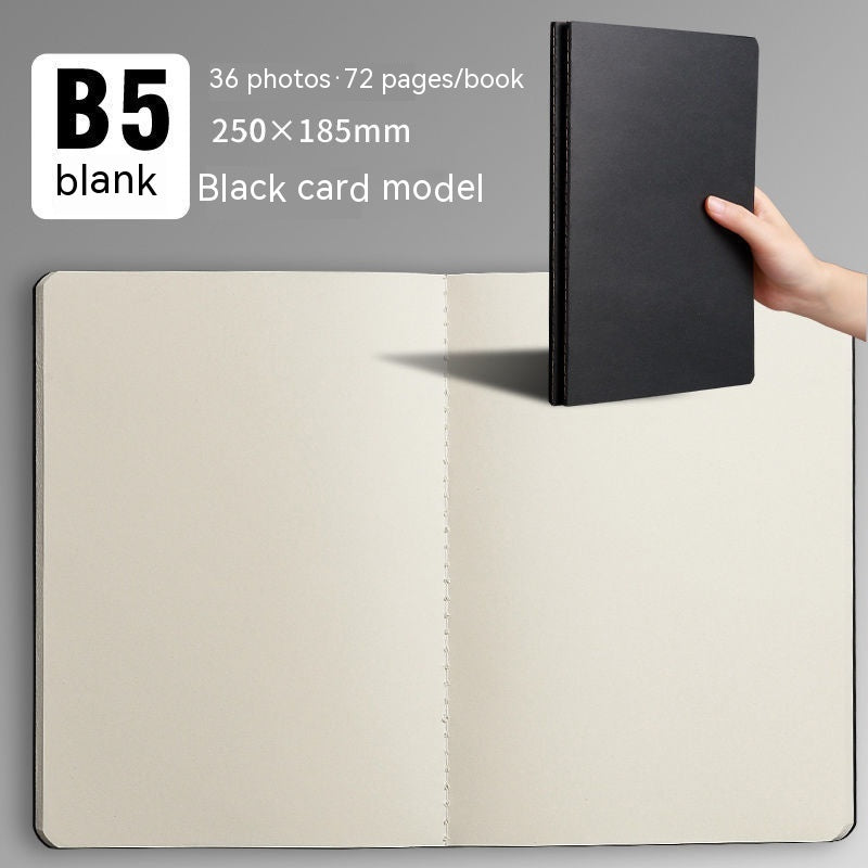 B5 Cahier d'exercices étudiant Livre de papier Kraft