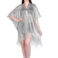Couverture de protection solaire transparente Mesh Gold Silver et Silk Beach