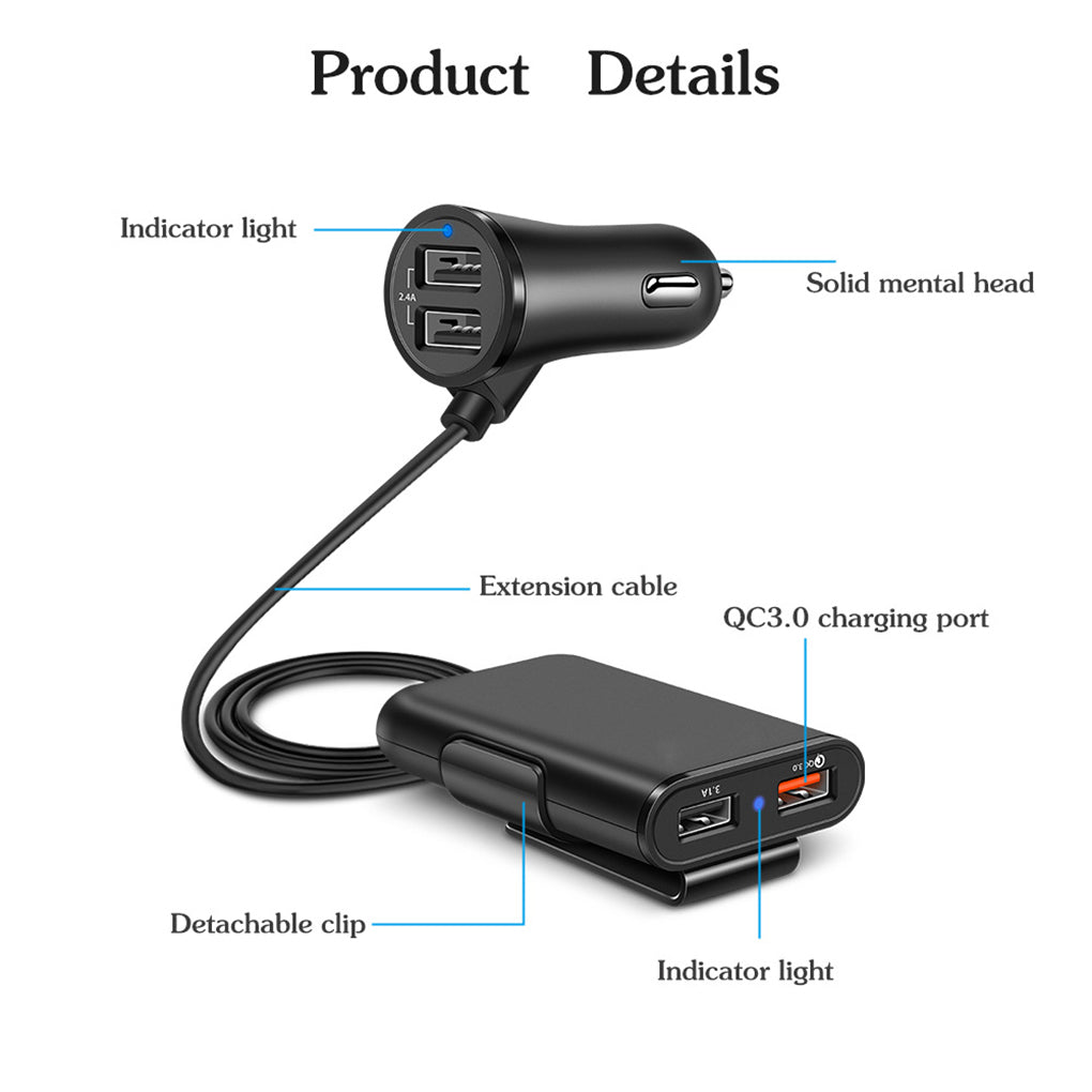 Chargeur de voiture à charge rapide