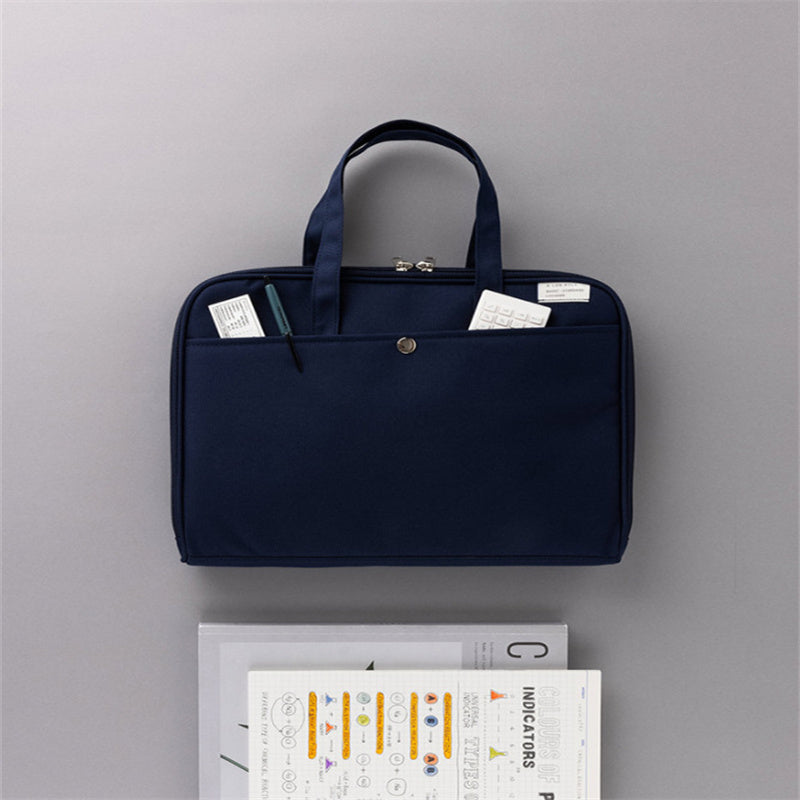 Sac d'ordinateur portable absorbant les chocs de couleur solide