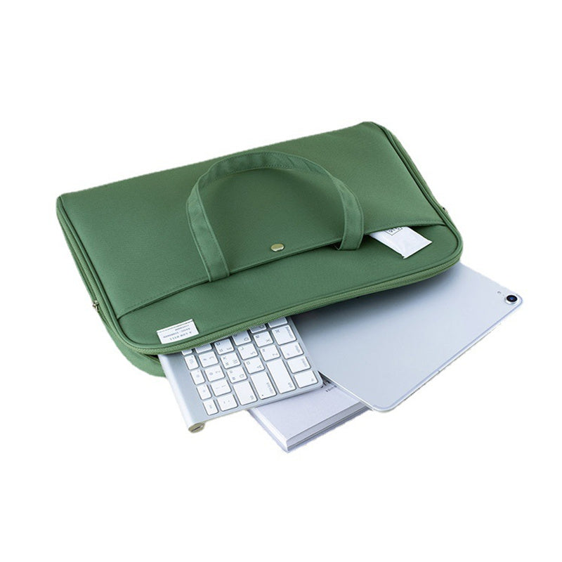 Sac d'ordinateur portable absorbant les chocs de couleur solide