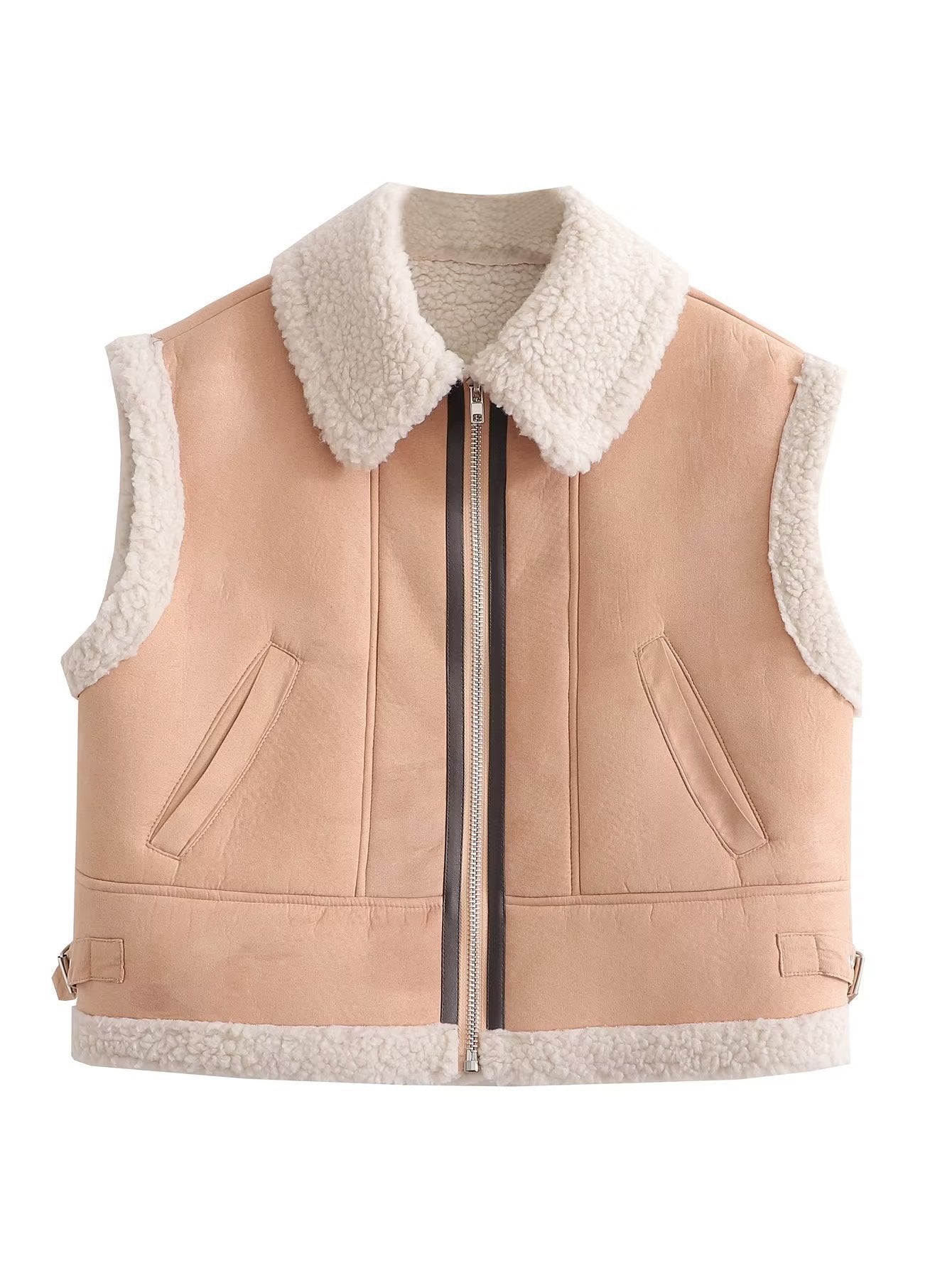 Street Mode 3 Couleur Veste de fourrure manteau 9605