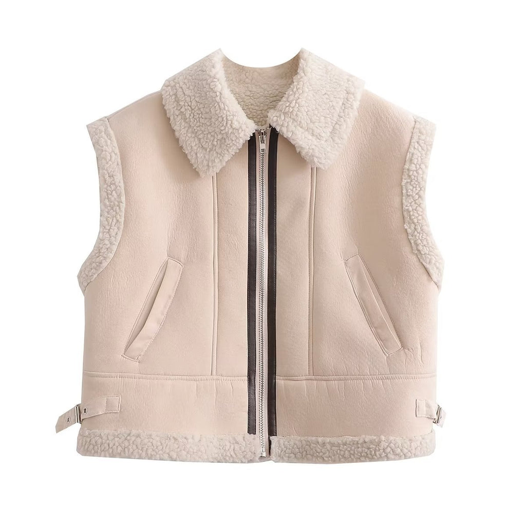 Street Mode 3 Couleur Veste de fourrure manteau 9605